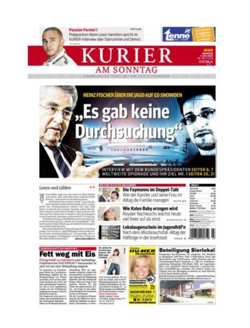 Kurier po-ne / rakúsky
