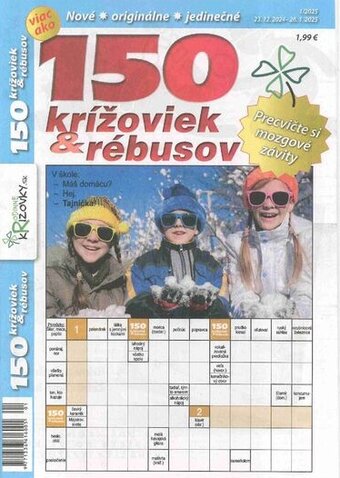 150 krížoviek & rébusov