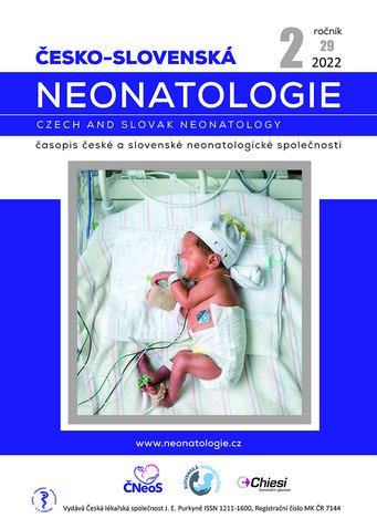 Česká a Slovenská neonatologie