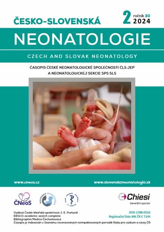 ČESKO -  SLOVENSKÁ NEONATALOGIE