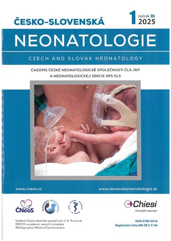ČESKO -  SLOVENSKÁ NEONATALOGIE