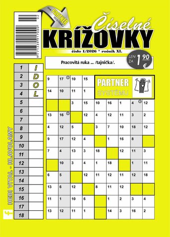 Číselné KRÍŽOVKY