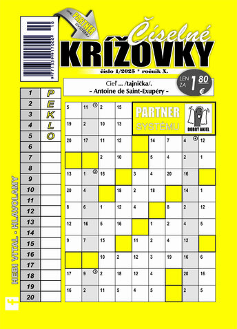 ČÍSELNÉ KRÍŽOVKY