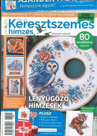 Házi praktika Keresztszemes hímzés 