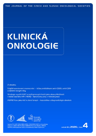 KLINICKÁ ONKOLOGIE