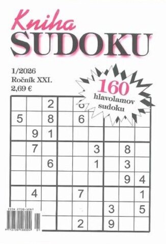 Kniha SUDOKU