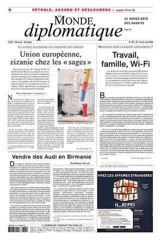 LE MONDE DIPLOMATIQUE / francúzsky