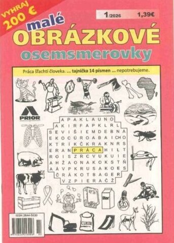 malé OBRÁZKOVÉ osemsmerovky