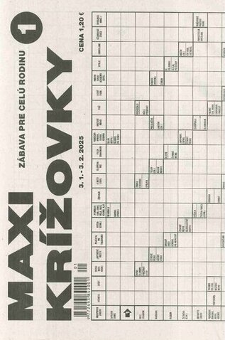 MAXI KRÍŽOVKY