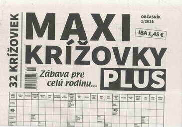 MAXI KRÍŽOVKY PLUS