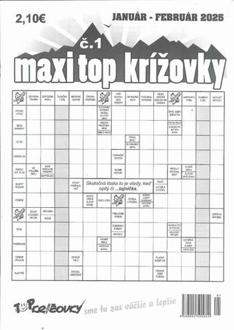MAXI TOP KRÍŽOVKY