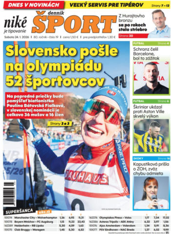 denník ŠPORT 