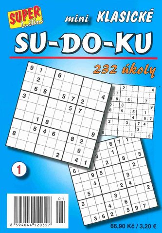 SU-DO-KU MINI KLASICKÉ
