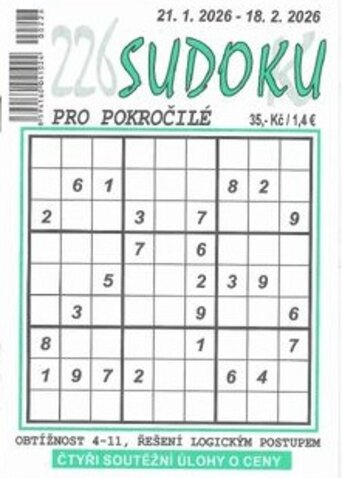 SUDOKU PRO POKROČILÉ