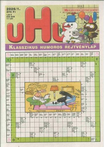 uHu KLASSZIKUS HUMOROS REJTVÉNYLAP