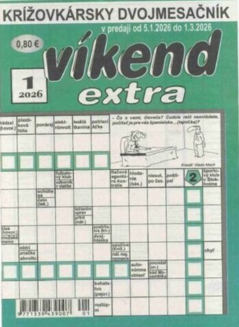víkend extra krížovky