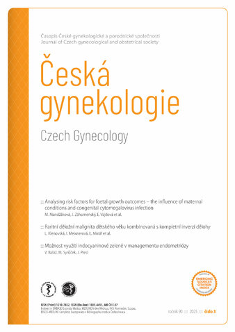 ČESKÁ GYNEKOLOGIE