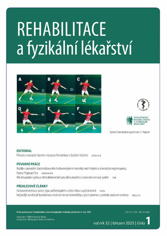 Rehabilitace a fyzikální lékařství