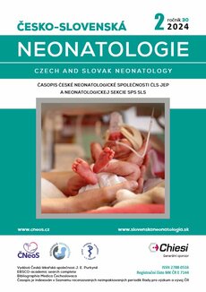 ČESKO -  SLOVENSKÁ NEONATALOGIE