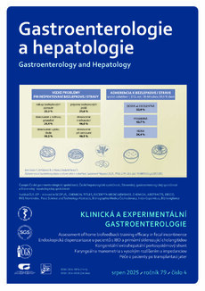 GASTROENTEROLOGIE A HEPATOLOGIE