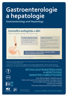 GASTROENTEROLOGIE A HEPATOLOGIE
