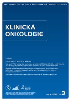KLINICKÁ ONKOLOGIE