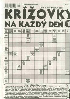 KRÍŽOVKY NA KAŽDÝ DEŇ