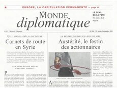 LE MONDE DIPLOMATIQUE