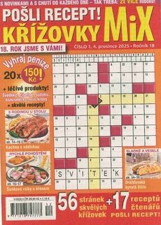 POŠLI RECEPT! MiX KŘÍŽOVKY