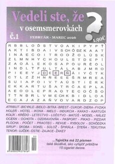 Vedeli ste, že v osemsmerovkách