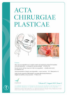 ACTA CHIRURGIAE PLASTICAE