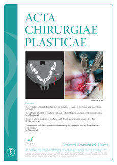 ACTA CHIRURGIAE PLASTICAE