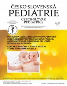 Česko-Slovenská Pediatrie