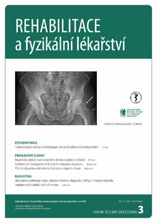 REHABILITACE A FYZIKÁLNÍ LÉKAŘSTVÍ