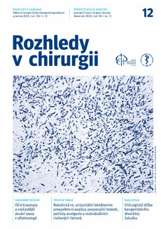 ROZHLEDY V CHIRURGII
