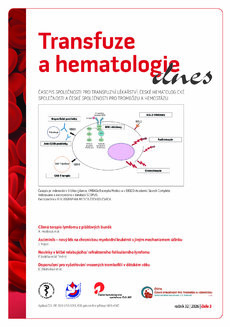 Transfuze a hematologie dnes